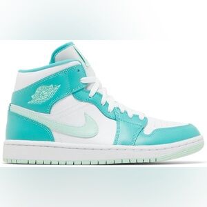 Wmns Air Jordan 1 Mid 'Marine
 High-Top Sneakers size 7